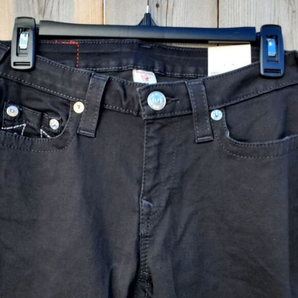 True Religion Women's Curvy Skinny Fit Stretch Jeans Size 27 - Picture 4 of 7